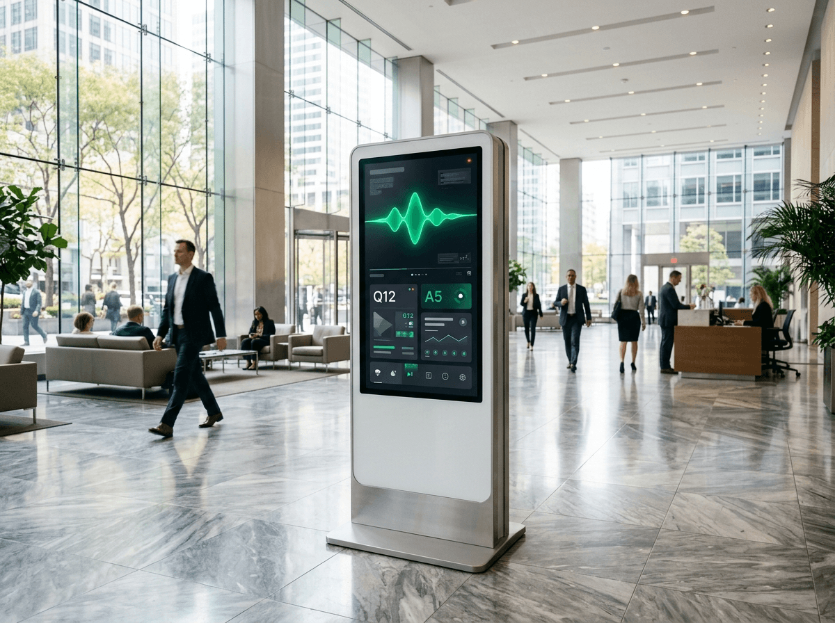 Hệ thống Kiosk AI tự phục vụ tích hợp trợ lý giọng nói tiếng Việt
